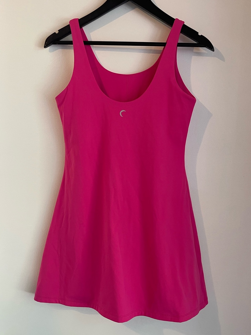 ZYIA Active Hot Pink Athletic Tennis Exercise Dress Built-In Shorts Size S